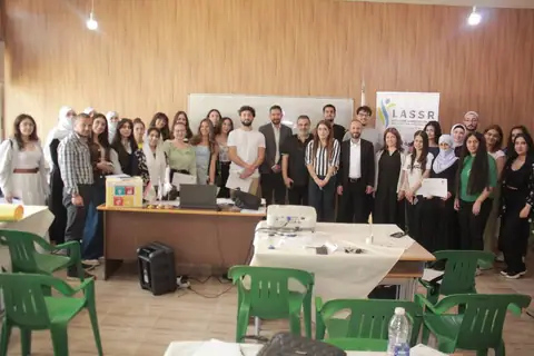 ورشة تدريبية حول أهداف التنمية المستدامة - الجامعة اللبنانية: بمناسبة اليوم العالمي للبيئة، أقامت LASSR  ورشة عمل تدريبية بعنوان: "التعليم مدخل أساسي للاستدامة البيئية والمسؤولية المجتمعية"، وذلك يوم الخميس 5 حزيران 2025، في مبنى الجامعة اللبنانية كلية العلوم الاقتصادية وإدارة الأعمال – الفرع الرابع في عاليه من الساعة التاسعة صباحًا حتى الواحدة ظهرًا.