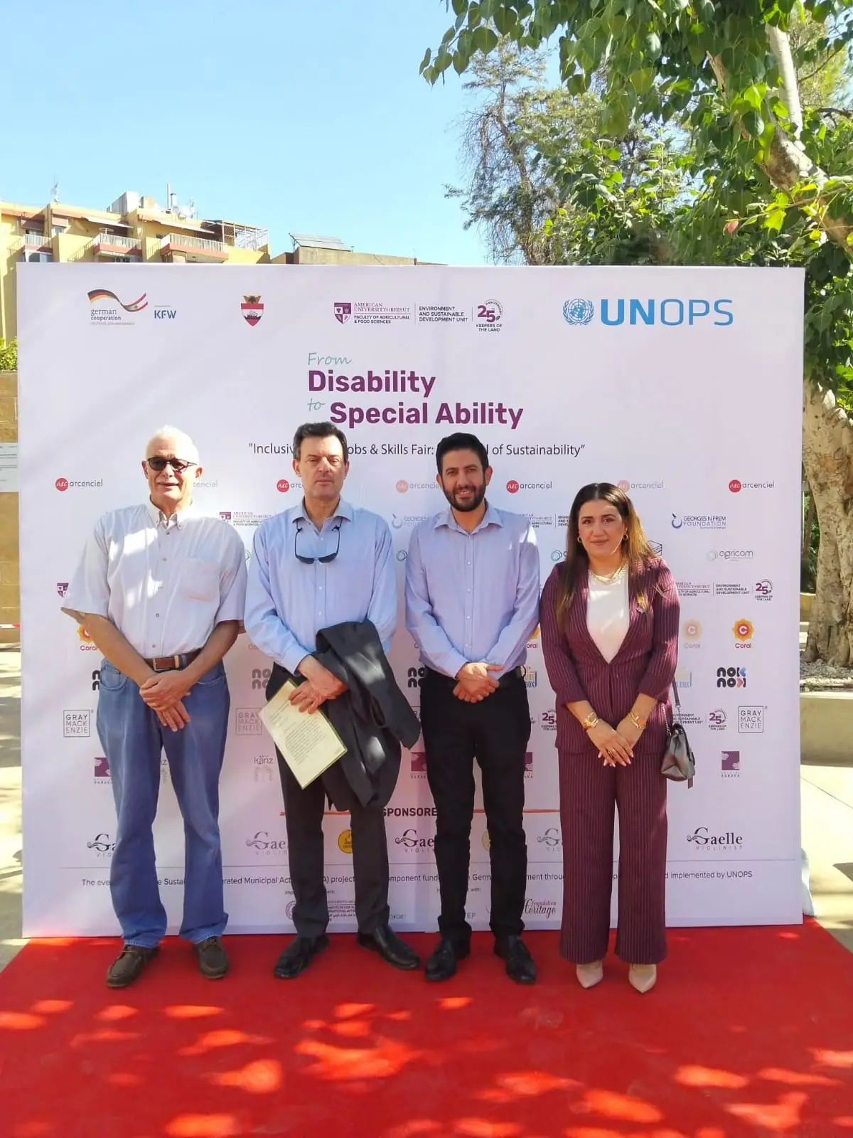 LASSR’s participation in the Comprehensive Green Jobs Fair, at the invitation of the Environment and Sustainable Development Unit (ESDU) – October 25, 2025, at Sioufi Park, Beirut.