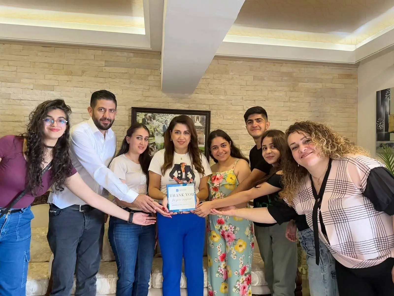 Students from St. Anthony’s School (Hammana) paid a thank-you visit to the LASSR Association at its center in Bhamdoun Al-Mahatta to express their appreciation for the support provided by the Capavida initiative for people with special needs – August 4, 2025.